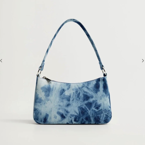 Mango Handbags - Mango, Small Tie-dye Baguette Bag